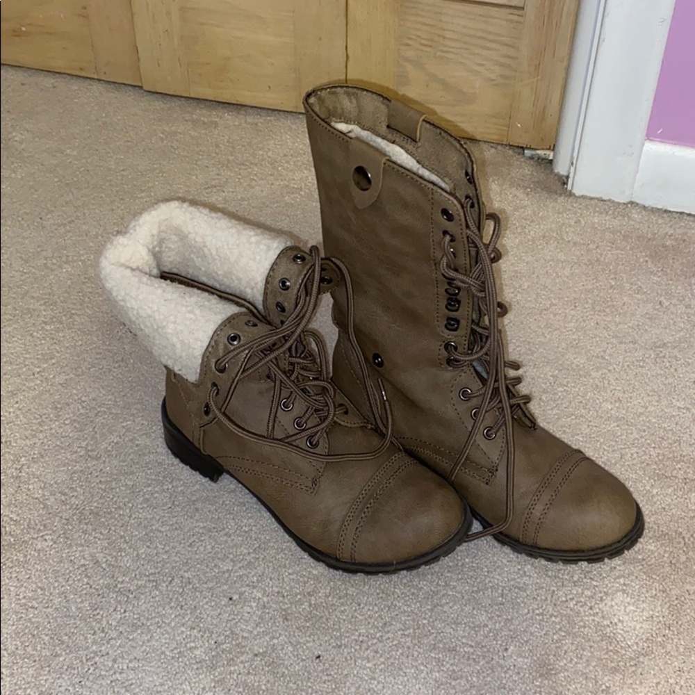 Soda calf-length boots